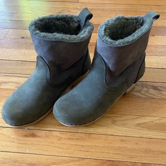 No. 6 Shearling Clog Boot - size 40 - Picture 2 of 4